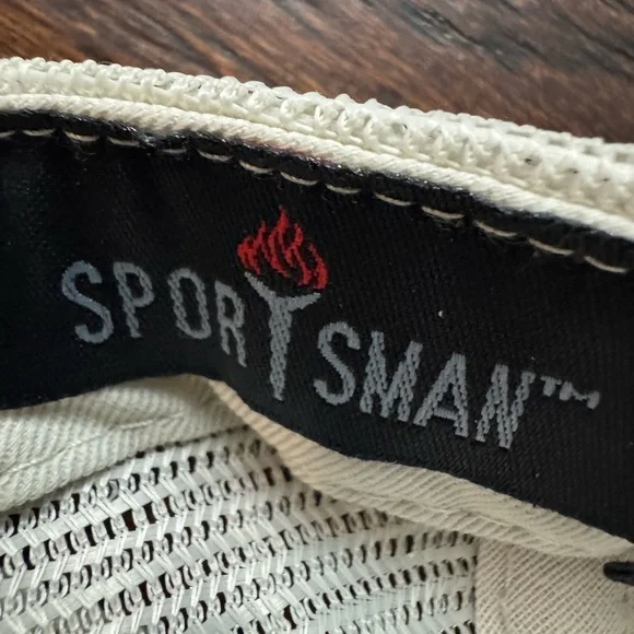 Sportsman Green and Cream Baseball Cap with Floral Embroidery - Picture 10 of 11